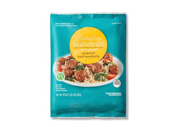 simply balanced grassfed meatballs